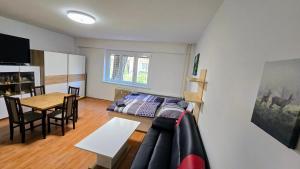 Η κουζίνα ή μικρή κουζίνα στο AC 2 room apartment, Sancova 25