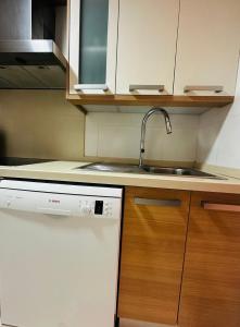 Kuchyňa alebo kuchynka v ubytovaní LOVELY APARTMENT DENIA, piscina, jacuzzi, pádel, parking