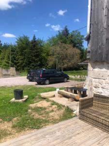 Zahrada ubytování L'Hôtel Enfoncé, chambres d'hôtes