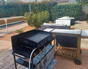 Kemudahan BBQ tersedia untuk tetamu di penginapan & sarapan