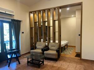 Posezení v ubytování Hotel Lotus