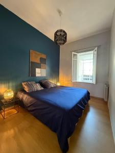 Ein Bett oder Betten in einem Zimmer der Unterkunft Vue exceptionnelle sur le canal