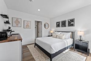 Giường trong phòng chung tại South O Bungalow 2 - Deluxe Queen Studio + Patio