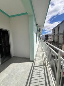 Μπαλκόνι ή βεράντα στο Apt Santuário da Lapa