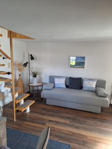 Χώρος καθιστικού στο Kleines Ferienhäuschen +5 φωτογραφίες