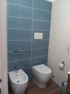 Koupelna v ubytování Casa sulla Punta