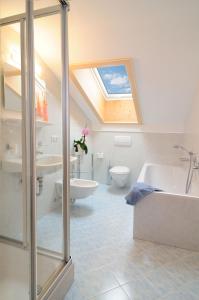 Kúpeľňa v ubytovaní Stocknerhof