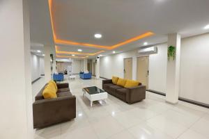 Oleskelutila majoituspaikassa Hotel Lengkong 2