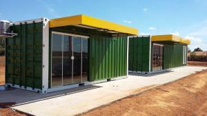 Bygningen som lodgen ligger i