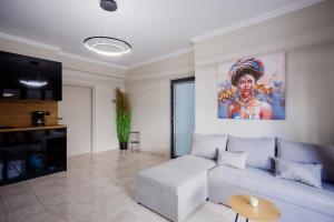 Posezení v ubytování Angie VIP Suites