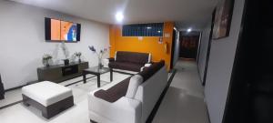 Zona de estar de Hotel Elegant Suite