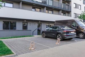 Budynek, w którym mieści się apartament