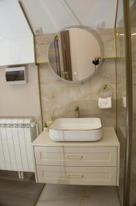 Koupelna v ubytování Central Lux Apartman Spa