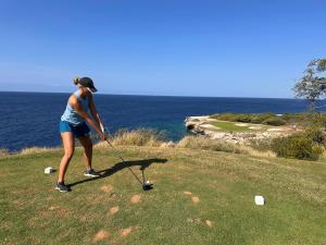 Golf v prázdninového domu nebo okolí