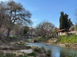 Paesaggio naturale nelle vicinanze della villa