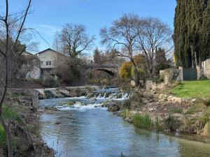Paesaggio naturale nelle vicinanze della villa