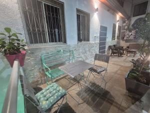 Et opholdsområde på City Center Apartments