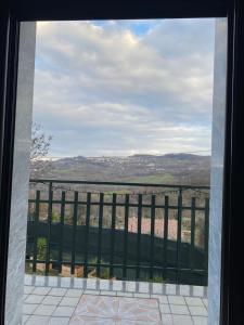 a view from the balcony of a house at Kalimèra B&B in Capriglia