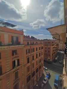a view of a city from a building at La Casa di MiDa in Rome