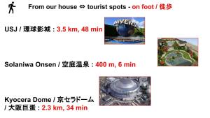Galerija fotografija objekta EXPO 22 min,24 min to MINAMI-Namba-Dotonbori,Shinsaibashi,AMERICAMURA,Grand Kagetsu,26 min to MINAMI-Nippombashi-Kuromon Market,National Bunraku,13 min to NISHI-Osakako-KAIYUKAN,Santa Maria,LEGOLAND,Tempozan Ferris,Tempozan Marketplace,Park u gradu 'Osaka'
