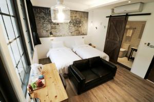 Postel nebo postele na pokoji v ubytování Pinestone Inn