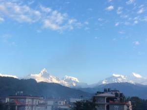 山景或在酒店看到的山景