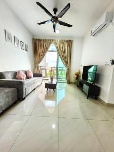 Khu vực ghế ngồi tại SKS Larkin Stadium Larkin Terminal Bus Town Area JB City