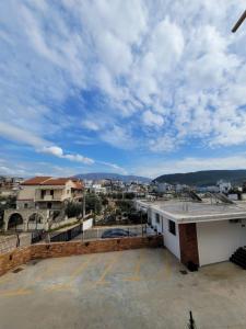a view of a city from the roof of a building at Te Geri Hotel&PizzaBar in Ksamil