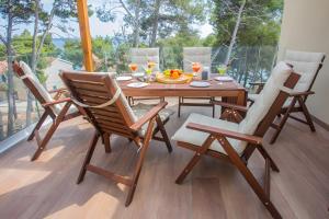 Μπαλκόνι ή βεράντα στο Sunset Luxury Apartment Hvar