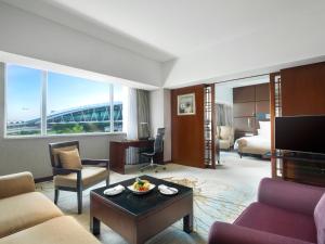 Posezení v ubytování Pullman Guangzhou Baiyun Airport - Free Shuttle Bus & Official Registration Agency during Canton Fair