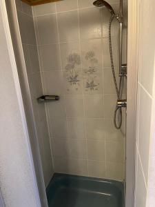 Bilik mandi di Ferienwohnung Jägersruh