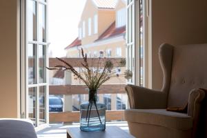 Posezení v ubytování Hotel Klitbakken