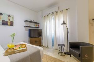Część wypoczynkowa w obiekcie Living4Malaga The Secret Studio
