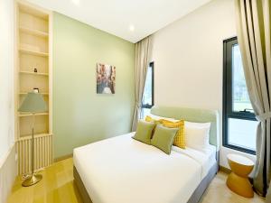 Katil atau katil-katil dalam bilik di Lucentia Residence Bukit Bintang