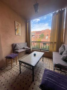 Χώρος καθιστικού στο Résidence Jasmin 2 Marrakech Gueliz +12 φωτογραφίες