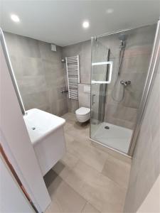 Koupelna v ubytování Luxusappartement + 17 fotografií