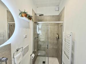 Koupelna v ubytování Stazione Rooms