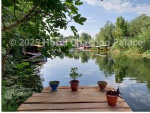 Permandangan sungai dekat dengan hotel