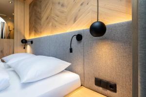 Voodi või voodid majutusasutuse Hotel Forellenhof toas