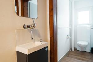 Koupelna v ubytování Apartment Raingüetli + 22 fotografií