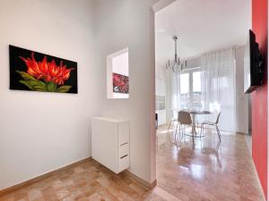 TV a/nebo společenská místnost v ubytování UR-NEST Brodolini