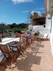Balkón nebo terasa v ubytování Relais Al Faro Bed&Breakfast