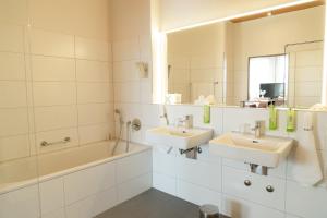 Vannituba majutusasutuses SwissEver Hotel Zug