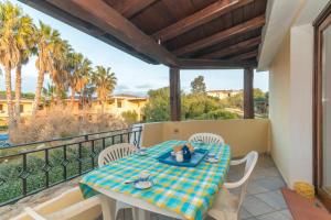 Ban công/sân hiên tại Appartamento Palau Village 9C