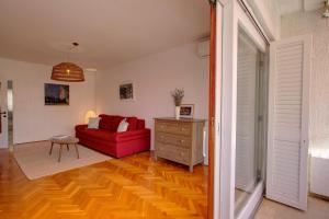 Posezení v ubytování Anmarie Apartments Crikvenica