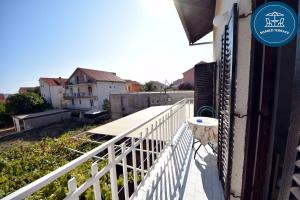Balkón alebo terasa v ubytovaní Rooms Smilje