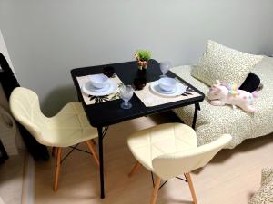 Posezení v ubytování 豆インプラス + 25 fotografií