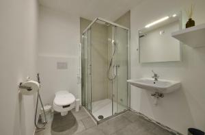 A bathroom at Albergo Silvio