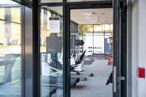 Posilňovňa alebo fitness centrum v ubytovaní Lyra Hotel Plitvice