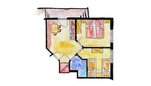 The floor plan of Hacklbauer